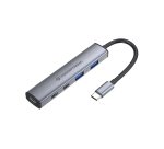 Conceptronic HUBBIES22G hub di interfaccia USB 3.2 Gen 1 (3.1 Gen 1) Type-C 5000 Mbit/s Grigio