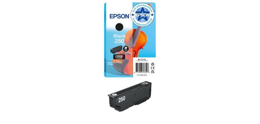 Epson Cartouche d’encre noire Claria Photo HD 250 Violon