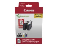 Canon PG-585/CL-586 PVP cartouche d'encre 2 pièce(s) Original Noir, Cyan, Magenta, Jaune