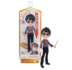 Wizarding World | Bambola articolata Harry Potter 20cm | Bacchetta e divisa di Hogwarts inclusa | Collezione Harry Potter | Per bambini dai 5 anni in su