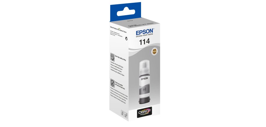 Epson 114 EcoTank Grey ink bottle