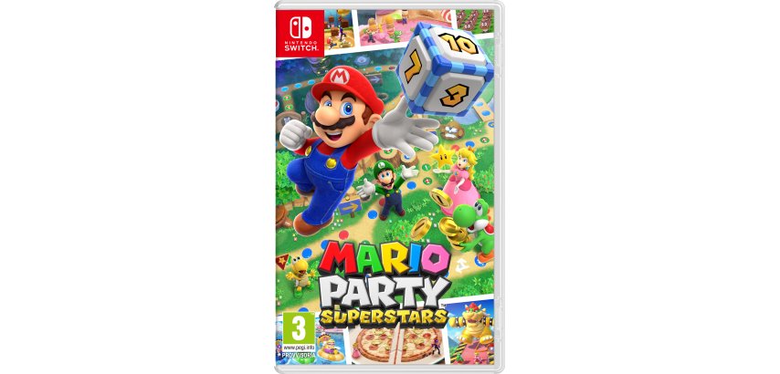 Nintendo Mario Party Superstars Standard Cinese semplificato, Cinese tradizionale, Tedesca, DUT, Inglese, ESP, Francese, ITA, Giapponese, Coreano, Russo Nintendo Switch