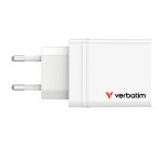 Verbatim 4-Port 30W USB Wall Charger - White