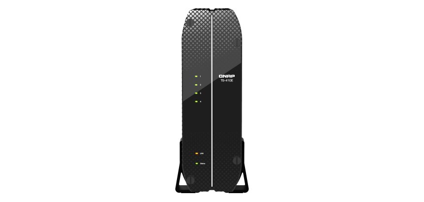 QNAP TS-410E NAS Tower Intel® Celeron® J6412 8 Go 0 To QNAP QTS Noir