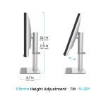 BenQ MA270U écran plat de PC 68,6 cm (27") 3840 x 2160 pixels 4K Ultra HD Blanc