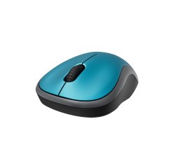 Logitech M185 - mouse - 2.4 GHz - blue