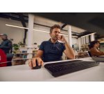 HP MultiDvcDuMdMSEKBCombowPR585C FR clavier Souris incluse Noir