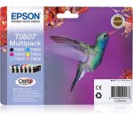 Epson Hummingbird Multipack 6-colours T0807 Claria Photographic Ink