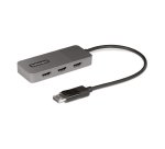 StarTech.com 3-Port MST Hub - DisplayPort to 3x HDMI, Triple 4K 60Hz Monitors, DP 1.4 Multi-Monitor Video Adapter, 1ft (30cm) Built-in Cable, USB Powered, Windows Only