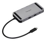 Targus DOCK429GL laptop dock & poortreplicator Bedraad USB4 Zilver