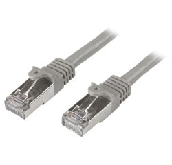 StarTech.com Cavo di rete Cat6 Ethernet Gigabit Schermato - Cavo Patch RJ45 SFTP da 3 m - Grigio