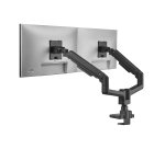 Equip 17"-35" Heavy-Duty Dual Monitor Desk Mount Bracket, Black