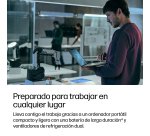 HP DQ0D0ET ordenador portatil Copilot+ PC 40,6 cm (16") WUXGA 32 GB DDR5-SDRAM 1 TB SSD Wi-Fi 7 (802.11be) Windows 11 Pro AI Workstation, AI PC Plata