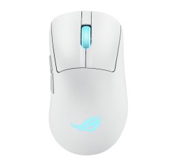 ASUS ROG Keris II Origin WHT mouse Gaming Right-hand RF Wireless + Bluetooth + USB Type-A Optical 42000 DPI