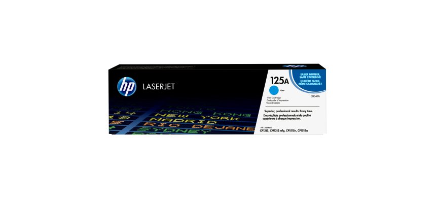 HP 125A - cyaan - origineel - LaserJet - tonercartridge (CB541A)