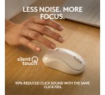 Logitech M240 Silent mouse Travel Ambidextrous RF Wireless + Bluetooth 4000 DPI