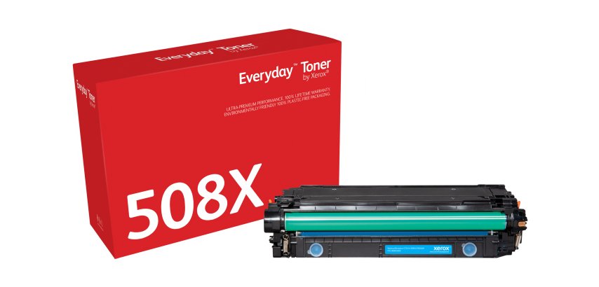 Toner Everyday™ Cian di Xerox compatibile con HP 508X (CF361X), Capacidad alta
