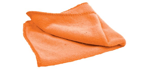Chiffon nettoyage nobo microfibre pour tableaux      blancs coloris orange