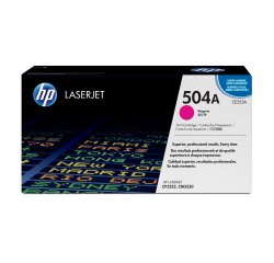 HP 504A toner LaserJet magenta authentique