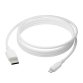 dbramante1928 CB25ALWH7086 câble Lightning 2,5 m Blanc