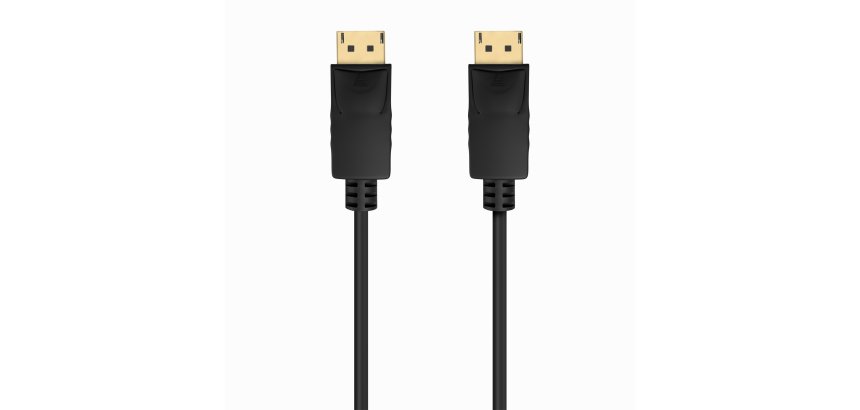 AISENS Cable DISPLAYPORT V1.2 CCS 4K@60Hz, DP/M-DP/M, Negro, 5.0m