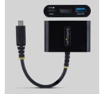 StarTech.com USB-C naar HDMI Multiport Adapter met 140W PD Charging, 4K 60Hz HDMI, USB 5Gbps Hub, Mini Dock voor MacBook / Dell / ThinkPad / HP / iPad / Tablets