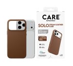PanzerGlass CARE™ by ® Solo Vegan Leather Case Brown w. MagSafe iPhone 18 Pro Max | 17 Pro Max coque de protection pour téléphones portables Housse Marron