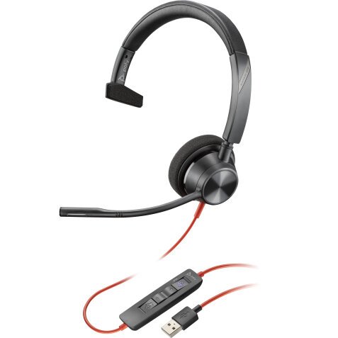 POLY Micro-casque Blackwire 3310 USB-A certifié Microsoft Teams