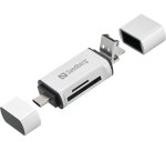 Sandberg Kartenleser USB-C+USB+MicroUSB