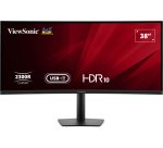 Viewsonic VA3820C écran plat de PC 96,5 cm (38") 3840 x 1600 pixels Wide Quad HD+ LED Noir