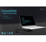 i-tec USB-A/USB-C Dual 4K/60 Hz HDMI Video Adapter