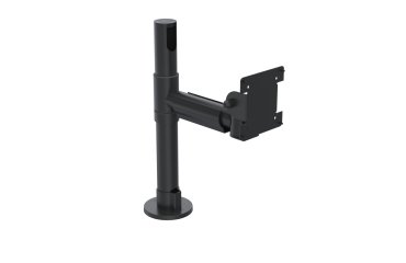 Ergonomic Solutions SpacePole POS SPV1104-FX-02 accesorio para terminal de punto de venta Negro Metal 12 kg 75 x 75 mm 100 x 100 mm