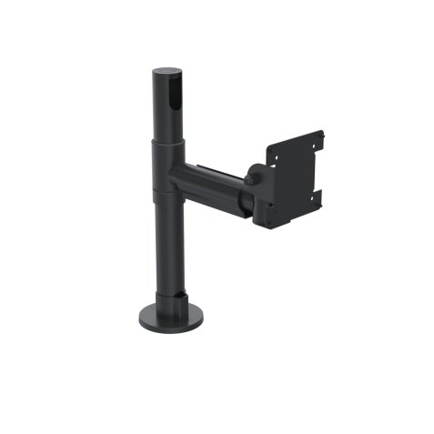 Ergonomic Solutions SpacePole POS SPV1104-FX-02 accessoire de système de paiement en point de vente Noir Métal 12 kg 75 x 75 mm 100 x 100 mm