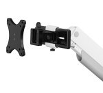 Neomounts DS65S-950WH2 Support d'écran à fixer 24-34" - ressort à gaz - Topfix - multiréglable - arrêt 180°