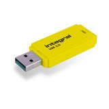 Clé USB 3.0 Neon 64Go Jaune INFD64GoNEONYL3.0
