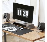 AISENS Soporte Universal De Sobremesa Para Altavoces, Negro