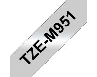 Brother TZe-M951 Etiketten erstellendes Band schwarz auf silber