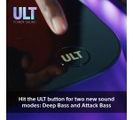 Sony ULT TOWER 10 - Altoparlante Bluetooth per feste con ULT POWER SOUND, bassi profondi e potenti, altoparlanti X-Balanced, illuminazione a LED a 360 gradi, funzioni per feste, microfono wireless, portatile, maniglia e ruote - Nero