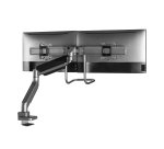 Equip Staffa di montaggio da scrivania per doppio monitor da 17” a 32”
