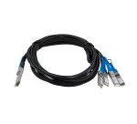 StarTech.com Câble QSFP+ vers 4x SFP+ à connexion directe conforme à MSA - Cordon DAC Twinax de 3 m