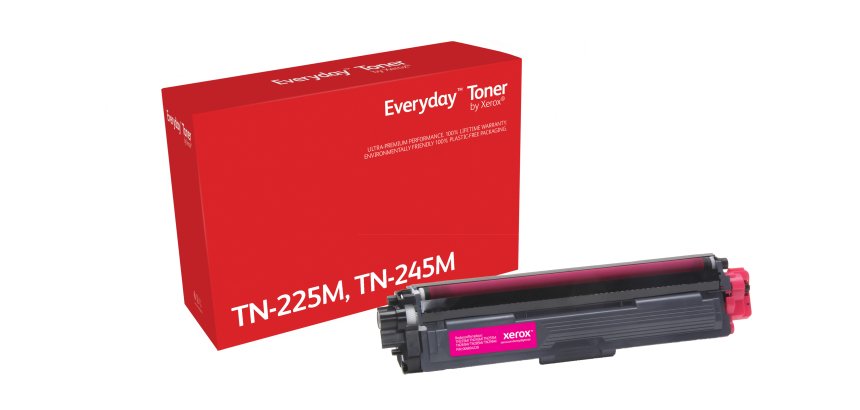 Everyday™ Magenta Toner by Xerox compatible with Brother TN225M/ TN245M, High capacity