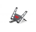 Support ordinateur portable bakker ultrastand universal   aluminium noir gris