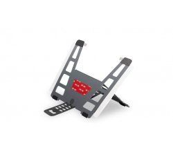 Support ordinateur portable bakker ultrastand universal   aluminium noir gris