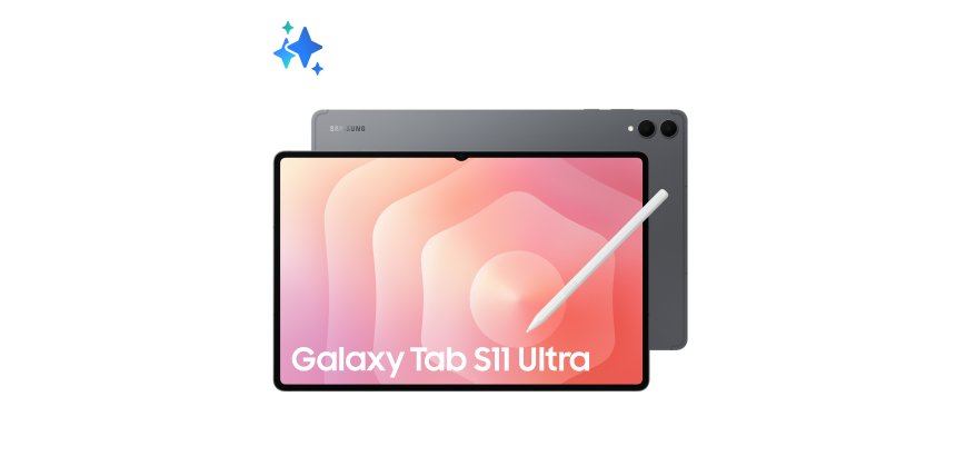 Samsung Galaxy Tab S11 Ultra 512 GB 37.1 cm (14.6") 12 GB Wi-Fi 7 (802.11be) Grey