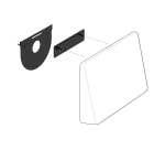 Logitech 939-001817 video conferencing systeem Wandmontage