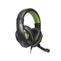 Steelplay Casque Filaire Stereo - HP45 - Noir/Vert (Xbsx)