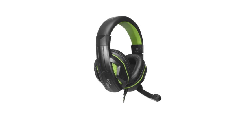 Steelplay Casque Filaire Stereo - HP45 - Noir/Vert (Xbsx)