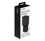 Celly MULTIPLUGSL65W mobile device charger Headphones, Smartphone, Tablet Black AC Fast charging Indoor