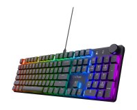 Trust GXT 866 Torix clavier Gaming USB Français Noir