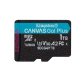 Kingston Technology Carte microSDXC Canvas Go Plus Gen4 200R A2 U3 de 1 To, pack unique sans ADP